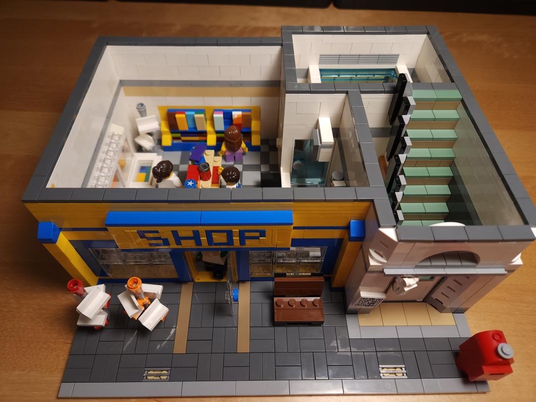 Ground floor from diagonally above