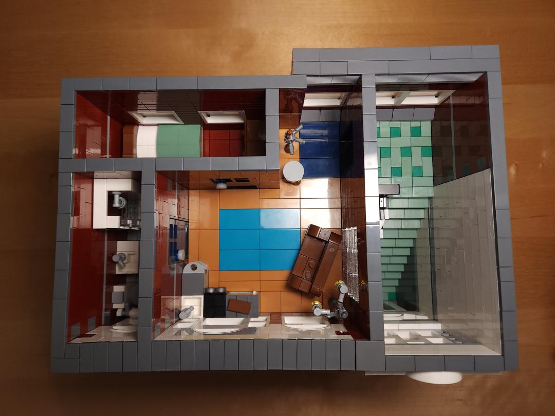 Upper floor from above