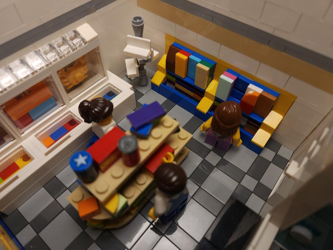 Interior of the store